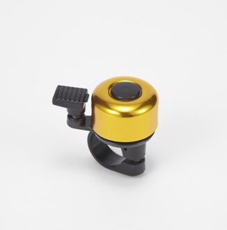 130db Duurzaam Fietsbel Waarschuwing Veiligheid Fiets Stuur Metalen Ring Bell Mini Elektrische Hoorn Handvat Bar Alarm Fietsen Accessoire geel