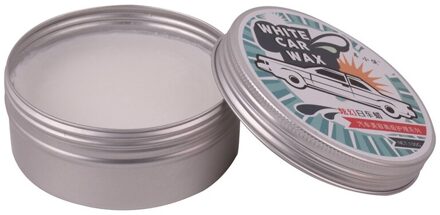 130G Waterdichte Bescherm Autolak Kristal Autowas Verf Kras Reparatie Auto Onderhoud Polijsten Wax Met Spons En Handdoek wit