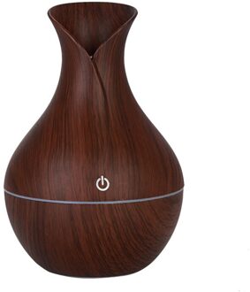 130ml Luchtbevochtiger Essentiële Olie Aromatherapie Cool Mist Maker USB Elektrische Aroma Air Diffuser Hout Ultrasone 2