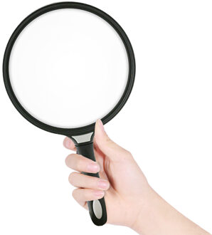 130Mm Grote Lens Handloep Reading Krant Kaart Handvat Vergrootglas Low Vision Aids