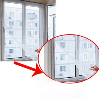 130X150Cm Zomer Anti Mosquito Deur Window Net Mesh Doek Protector Gordijn Flyscreen Deur Screen Zomer Stijl Mesh netto