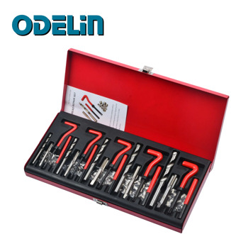 131 Pcs Auto Engine Block Restoring Damaged Thread Repair Tool Kit M5 M6 M8 M10 M12