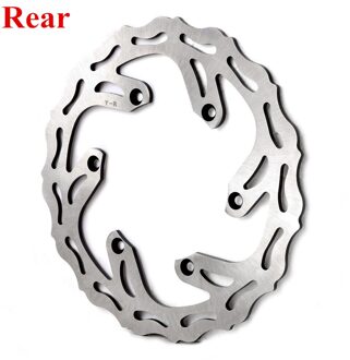 134Mm Motorfiets Staal Voor Achter Remschijf Rotor Voor Yamaha WR250F WR450F YZ125 YZ250 YZ250F YZ450F YZ250X YZ250FX 2002 achterkant