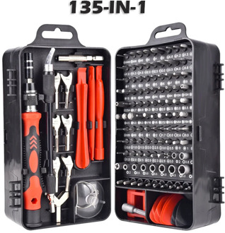 135 in 1 Screwdriver Set of Screw Driver Bit Set Multi-function Precision Mobile Phone Repair Device Hand Tools 112 115 in 1