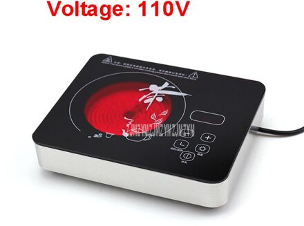 1350 W Waterdichte Elektrische Keramische Kookplaat Mute Warm Houden Temperatuurregeling Inductie Fornuis Pot Theepot Water Boiler Cooker 110V