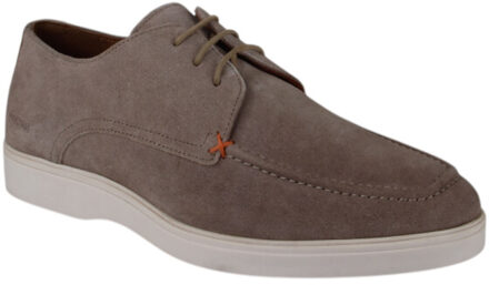 1360009-453 heren veterschoenen sportief - maat 41 Beige