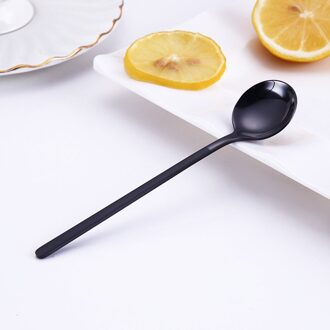 13Cm Roestvrij Staal Koffie Lepel Lengte Ronde Vorm Dessert Ijs Fruit Lepel Theelepels Dessert Lepel Keuken Accessoires 04