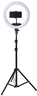 13Inch Foto Studio Verlichting Led Ring Licht 33Cm Remote Fotografie Dimbare Ring Lamp Met Statief Voor Video, make-Up zwart