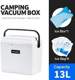 13L Geïsoleerde Voedsel Levering Doos Draagbare Hand-Held Mini Koelkast Auto Koeling Cooler Warmer Voor Outdoor Reizen Barbecue