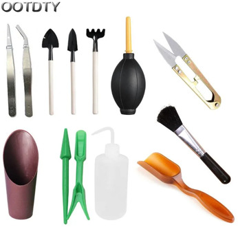 13Pcs Mini Garden Hand Tools Transplanting Outdoor Bonsai Tools Planting Flower