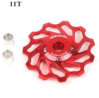 13T 11T MTB Fiets Achterderailleur Neuswiel Keramische Lager Katrol Racefiets Gids Roller Idler Achterderailleur A2