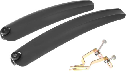 14"/16"/20" Universal MTB Road Bicycle Front & Rear Plastic Fenders Mudguards