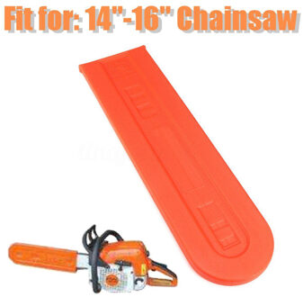14 ''-16'' Oranje Kettingzaag Bar Universele Cover Accessoires Gids Plaat Set Cover Schede Guard Voor Husqvarna