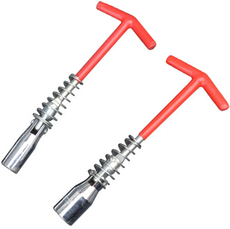14/16mm T-Handle Universal Joint Spark Plug Socket Wrench 360 degrees Remover Installer Hand Tool for pipeline vehicle repair
