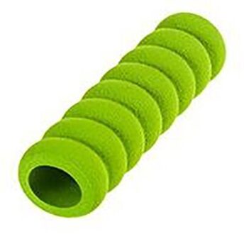 14*3.8Cm Huis Huishouden Verhandelt Verdikking Spiraal Eva Kind Anti-Collision Deurknop Handvat Cover Non-slip Zachte Deurklink groen