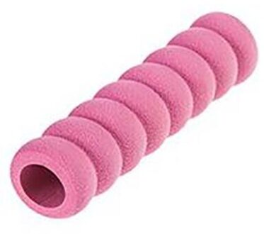 14*3.8Cm Huis Huishouden Verhandelt Verdikking Spiraal Eva Kind Anti-Collision Deurknop Handvat Cover Non-slip Zachte Deurklink Roze
