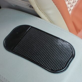 14*8 Cm Pu Mape Anti-Slip-Pad Automobiel Spider Mat Mobiele Telefoon Mat Zwart