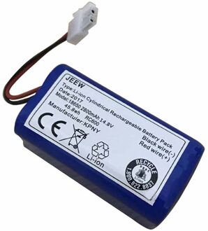 14.8V 2800 Mah Robot Stofzuiger Accu Vervanging Voor Chuwi Ilife V7 V7S Pro Robotic Veegmachine 1 Pcs