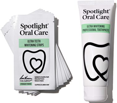 14 Day Ultra Teeth Whitening Strips & Ultra Whitening Toothpaste Kit