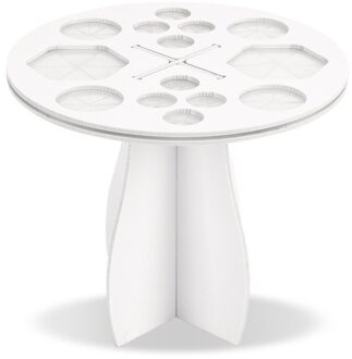 14 Gaten Make-Up Borstel Organizer Set Droog Rek Drogen Borstels Opslag Plank Multifunctionele Stand Display Cosmetische Clean Tool 01