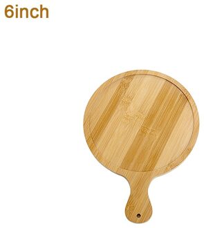 14 Inch Houten Pizza Board Met Hand Japanse Stijl Bamboe Pizza Gesneden Brood Toast Lade Schotel Keuken Banking Tool taart Bakvormen 6duim