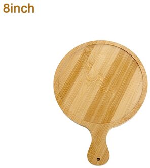 14 Inch Houten Pizza Board Met Hand Japanse Stijl Bamboe Pizza Gesneden Brood Toast Lade Schotel Keuken Banking Tool taart Bakvormen 8duim