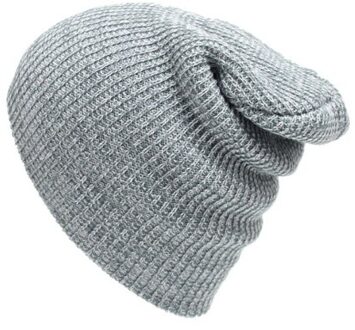 14 Kleur Unisex Sport Loopt Cap Mannen Vrouwen Mutsen Streep Gebreide Hip Hop Hoed Mannelijke Vrouwelijke Warme Winter Fitness jogging Caps grijs