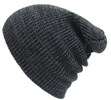 14 Kleur Unisex Sport Loopt Cap Mannen Vrouwen Mutsen Streep Gebreide Hip Hop Hoed Mannelijke Vrouwelijke Warme Winter Fitness jogging Caps zwart