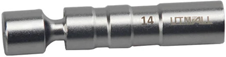14 mm Magnetic Thin Wall Universal Joint Spark Plug Socket Removal Tool 12pt 95mm Length