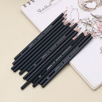 14 Pcs Schets Art Tekening Potlood 12B 10B 8B 7B 6B 5B 4B 3B 2B 1B Hb 2H 4H 6H W0YE