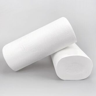 14 Rolls Toiletpapier Geen Fluorescerende Agent Zachte Stronge 4-Ply Vellen Bad Weefsel