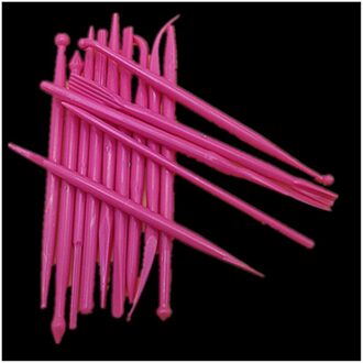 14 Stks/set Plastic Klei Beeldhouwen Set Cake Decorating Gereedschap Set Voor Vormgeven Klei Playdough Gereedschap Speelgoed Polymeer Klei Gereedschap roos rood