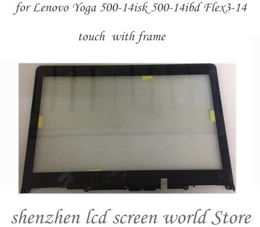 14 "Voor Lenovo Yoga 500-14isk 500-14ibd 500 14 Flex3-14 Flex 3 14 Front Touch Screen Digitizer Glas Panel Vervanging