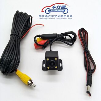 140 Graden Brede Waterdichte Auto Achteruitrijcamera Parkeren Camera Met Hd 4 Led Verlichting Voor Dvd Terug up Camera