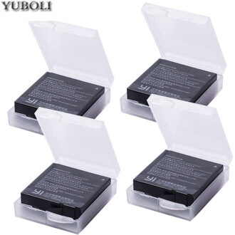 1400mAh 3.85V Batterij AZ16-1 + LED USB 3slots Lader voor Xiao mi yi 2 4 k BATTERIJ originele Xiao mi Yi Lite Actie Camera 4 batteries