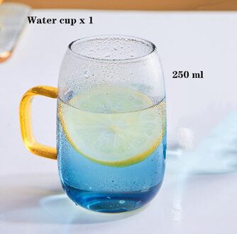 1400Ml Hittebestendig Glas Theepot, Blauw Verwarmde Explosieveilige Glas, Hoge Capaciteit, huis Keuken Thee Set, Sap Koude Ketel