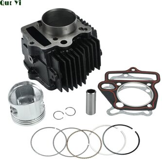 140cc Cilinder Zuiger Pakking Kit Fit Voor 55Mm Boring Lifan 1P55FMJ Lf 140 Horizontale Motoren 140cc Crossmotor Pit fietsonderdelen
