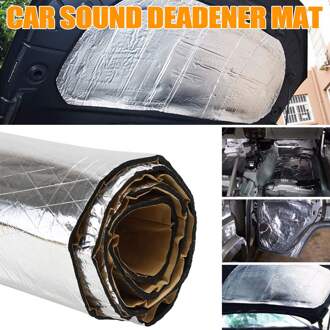 140x100cmx0.5cm Auto Hitteschild Isolatie Deadening Mat Firewall Sound Deadener Noise Automotive Schuim Katoen Geluid Deadener Mat