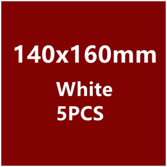 140x160mm White Foam Envelope Bag Different Specifications Mailers Padded Envelope With Bubble Mailing Bag 140x160mm5PCS