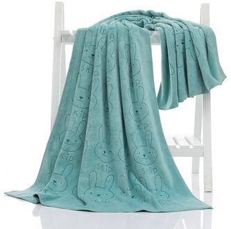 140X70CM Super-Sized Hond Bad Handdoek Microfiber Sterke Absorberende Water Bad Teddy Kat Puppy Handdoek Zachte Droog Haar hond Handdoeken donker groen