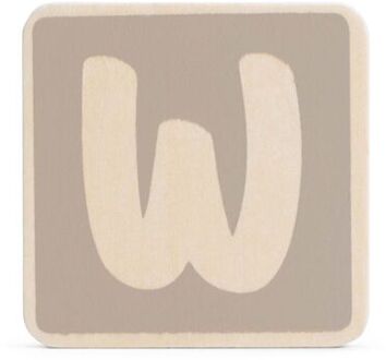 1414500036 Prénatal houten namentrein letter W