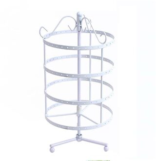 144 Gaten 4 Tiers Ronde Draaibaar Display Earring Vrouwen Sieraden Stand Rack Sieraden Organizer Joyeros Organizador De Joyas 2