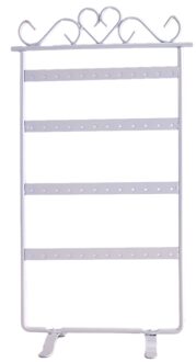 144 Gaten 4 Tiers Ronde Draaibaar Display Earring Vrouwen Sieraden Stand Rack Sieraden Organizer Joyeros Organizador De Joyas 5