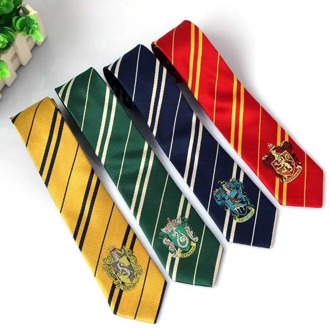 145cm(57inch) Hogwart School Gryffindo/Slytherin Potter Hermione Ron Tie College Style Cosplay Costume Necktie