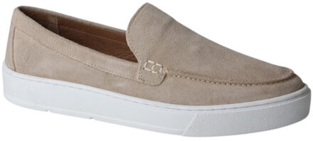 1460006-3 heren instappers sportief - maat 46 Beige