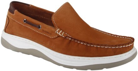 1460007-342 heren instappers sportief Bruin - 46