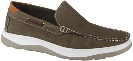 1460007-732 heren instappers sportief - maat 45 Groen