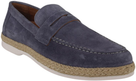 1460009-823 heren instappers sportief - maat 40 Blauw