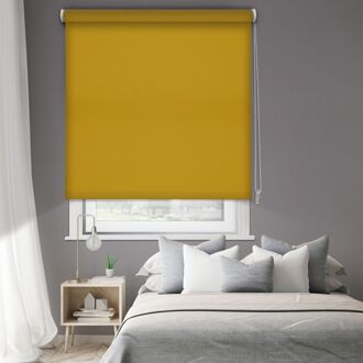 1461 Verduisterend Rolgordijn Mosterdgeel 60x190cm