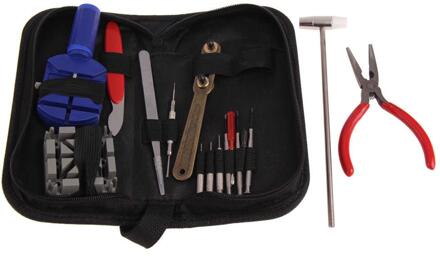 147 Pcs Horlogemaker Horloge Link Pin Remover Opener Repair Tool Kit Set Opener Link Lente Bar Remover Horlogemaker Gereedschap 16 stuk